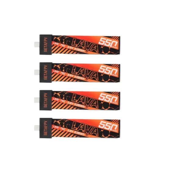 Betafpv LAVA 1S 260mAh/300mAh/450mAh/550mAh Battery - Image 7