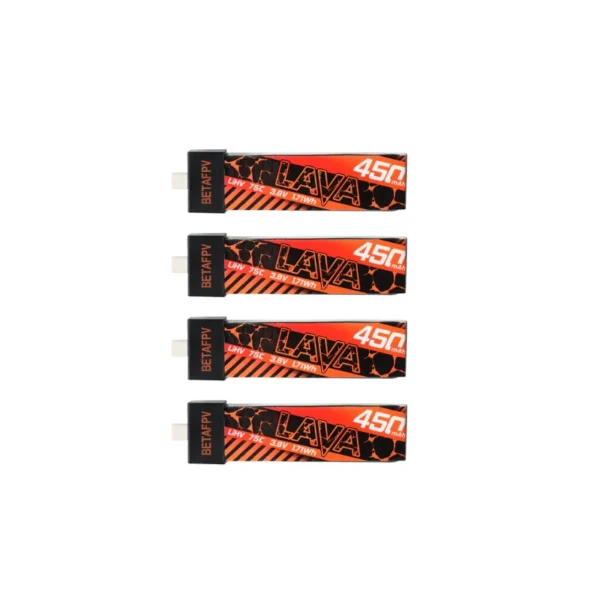 Betafpv LAVA 1S 260mAh/300mAh/450mAh/550mAh Battery - Image 5