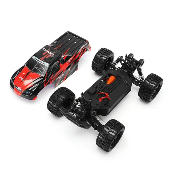 ZD Racing 9106S 1/10 Thunder 2.4G 4WD Brushless 70KM/h Racing RC Car Off-Road Truck RTR Toys - Image 2