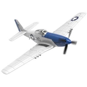 Eachine P-51D Miss Helen RC Plane 2.4GHz 4CH, 500mm Wingspan, Brushless, One-Key Aerobatics