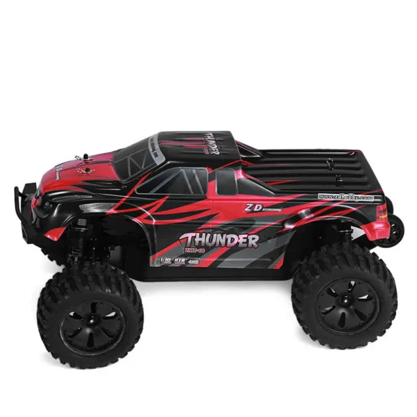 ZD Racing 9106S 1/10 Thunder 2.4G 4WD Brushless 70KM/h Racing RC Car Off-Road Truck RTR Toys - Image 6
