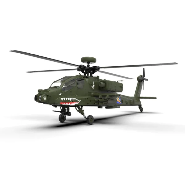 Eachine E250 AH-64 Apache 2.4G, 6CH, 3D, 6-Axis Gyro, Dual Brushless Motor, 1:32 Scale, Flybarless, Futaba S-FHSS Compatible. - Image 6