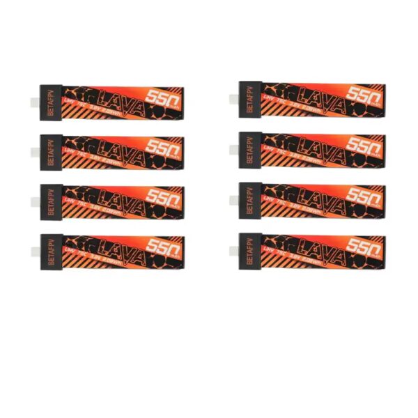 Betafpv LAVA 1S 260mAh/300mAh/450mAh/550mAh Battery - Image 8