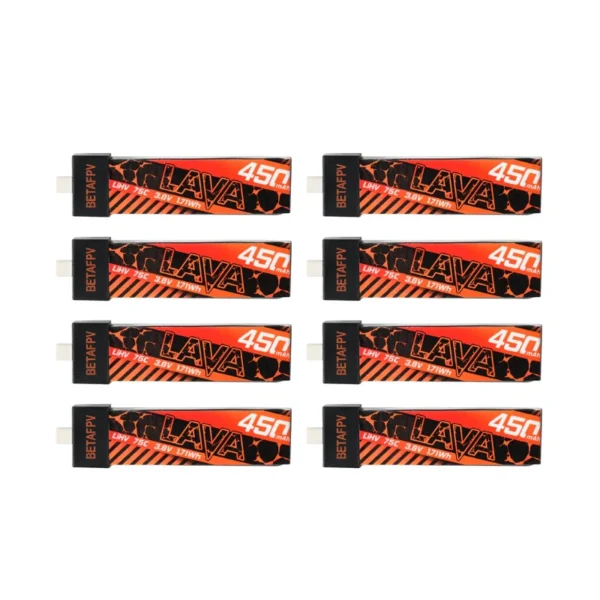 Betafpv LAVA 1S 260mAh/300mAh/450mAh/550mAh Battery - Image 6