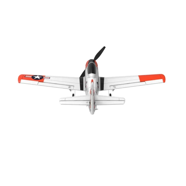Eachine Mini T-28 Trojan 400mm, 2.4G, 6-Axis Gyro, RC Trainer, Fixed Wing, RTF Mode 2, One-Key Return, Beginner. - Image 4