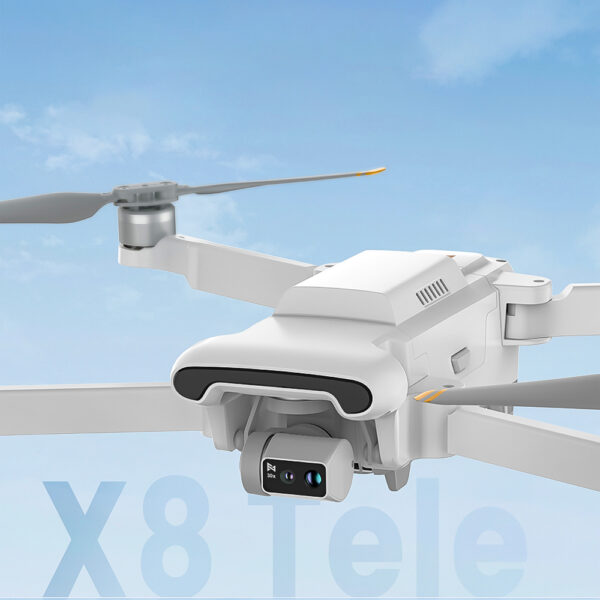 FIMI X8 TELE MAX White Dual Battery A3-Axis Gimbal Professional GPS RC Quadcopter - Image 7