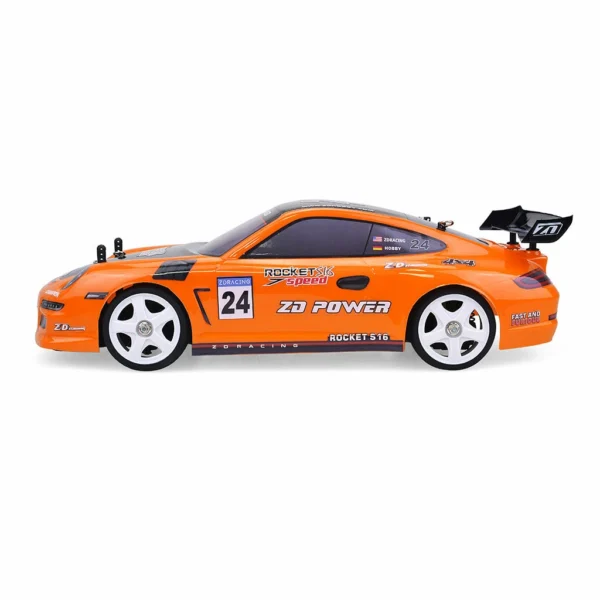 ZD 1/16 2.4G 4WD Brushed Racing Rocket S16 Drift RC Car Vehicle Models - Image 3