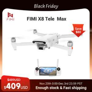 FIMI X8 TELE MAX White Single Battery 3-Axis Gimbal Professional GPS RC Quadcopter