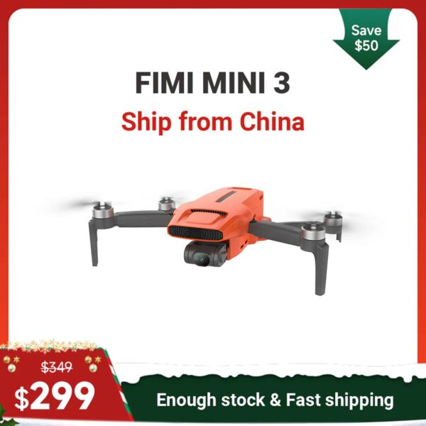 FIMI MINI 3 Standard Single Battery Orange Camera Drone Sensor Mini Pro Drone