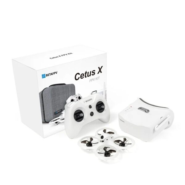 Cetus X RTF FPV Kit – 2S Brushless Quadcopter with LiteRadio 3 & VR03 Goggles for Beginners & Pros - Image 2