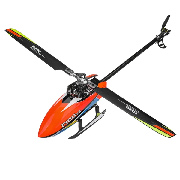 Eachine & YXZNRC F180 V2 6CH RC Helicopter, Brushless Flybarless Motor, Compatible with FUTABA S-FHSS - Image 3