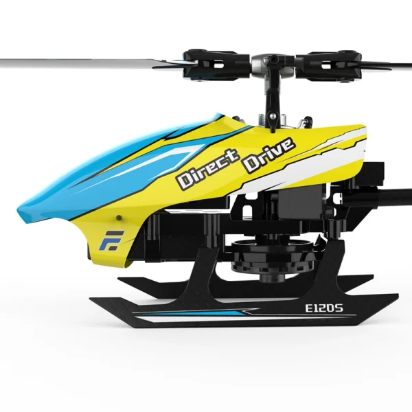 Eachine E120S 2.4G 6CH 3D6G System Brushless Direct Drive Flybarless RC Helicopter Compatible with FUTABA S-FHSS - Image 5