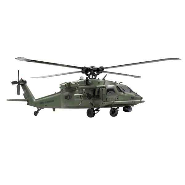 Eachine E200S UH-60 2.4G 6CH 6-Axis Gyro Dual Brushless Motor 1:47 Scale Flybarless RC Helicopter BNF / RTF - Image 5
