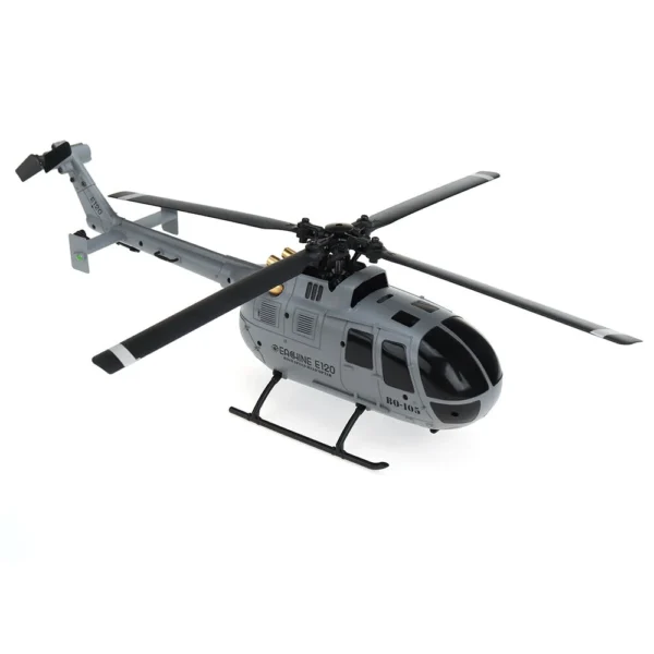 Eachine E120 RC Helicopter 2.4G 4CH, 6-Axis Gyro, Optical Flow Positioning, Flybarless Scale Drone for Kids - Image 3