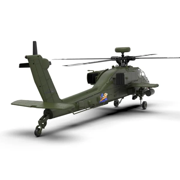 Eachine E250 AH-64 Apache 2.4G, 6CH, 3D, 6-Axis Gyro, Dual Brushless Motor, 1:32 Scale, Flybarless, Futaba S-FHSS Compatible. - Image 4