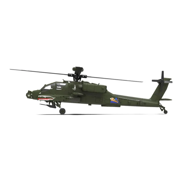 Eachine E250 AH-64 Apache 2.4G, 6CH, 3D, 6-Axis Gyro, Dual Brushless Motor, 1:32 Scale, Flybarless, Futaba S-FHSS Compatible. - Image 5