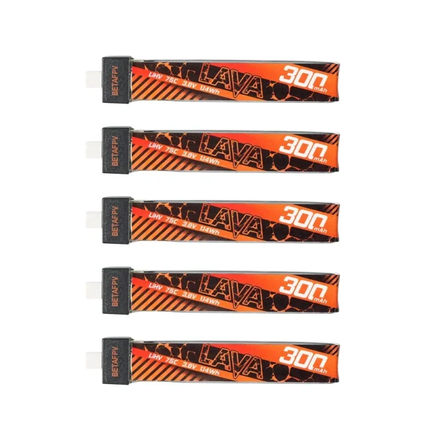 Betafpv LAVA 1S 260mAh/300mAh/450mAh/550mAh Battery - Image 4