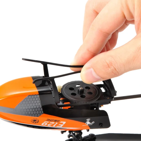 Eachine E129 2.4G 4CH 6-Axis Gyro Altitude Hold Flybarless RC Helicopter RTF - Image 5