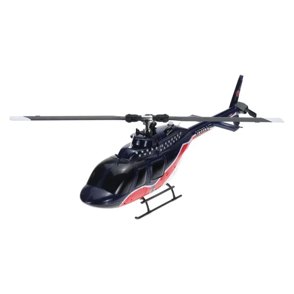 Eachine E186 1:27 Bell-206 Scale 2.4G 6CH Altitude Hold Optical Flow Positioning Dual Brushless Motor RC Helicopter - Image 2