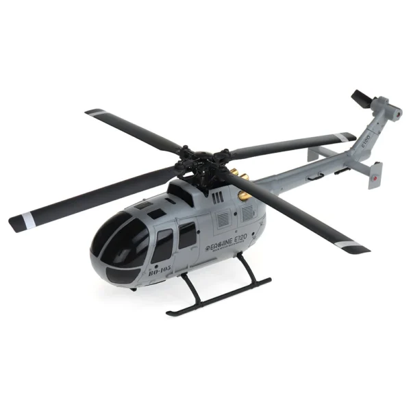 Eachine E120 RC Helicopter 2.4G 4CH, 6-Axis Gyro, Optical Flow Positioning, Flybarless Scale Drone for Kids - Image 2