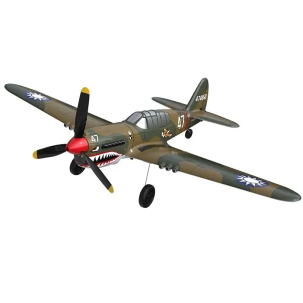 Eachine P-40 Fighter V2 400mm, 2.4GHz 4CH, EPP, 6-Axis Gyro, One-Key U-Turn, BNF/RTF, Beginner Trainer. - Image 2