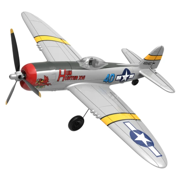 VolantexRC Mini P-47 Warbird EPP 400mm Wingspan 2.4G 4CH 6-Axis Gyro One Key Aerobatics XPilot
