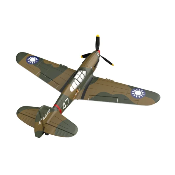 Eachine P-40 Fighter V2 400mm, 2.4GHz 4CH, EPP, 6-Axis Gyro, One-Key U-Turn, BNF/RTF, Beginner Trainer. - Image 4