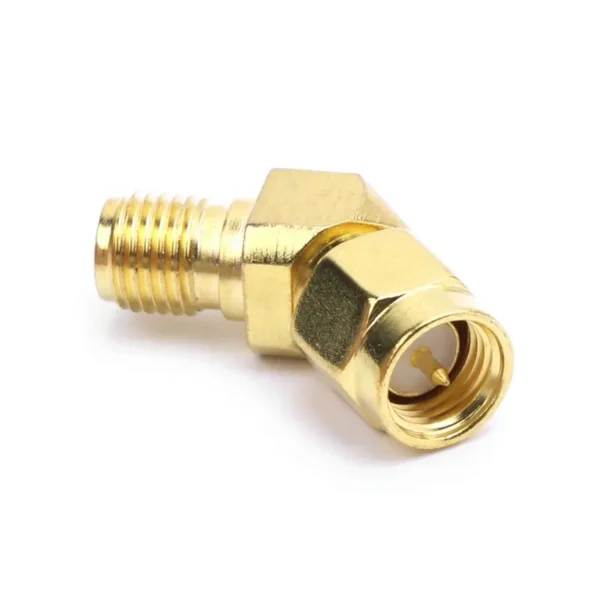 SMA Male To SMA Female 45°135°Bevel Adapter Connector For FPV Goggle Antenna 1