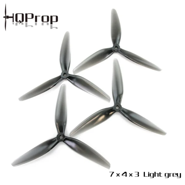 2Pairs HQPROP DP7X4X3 7040 3-Blade PC Propeller for RC FPV Racing Freestyle 7inch Long Range LR7 Cinelifter Drones DIY Parts 1
