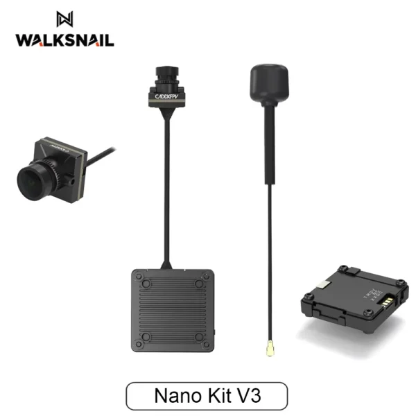 Walksnail Avatar HD Nano Kit V3 / V3 VTX ONLY / V3 CAMERA ONLY 1080P/60fps 4:3 32G memory 500mW/3.1-13V for FPV Drone 1