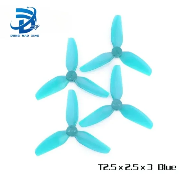 10Pairs for HQPROP T2.5X2.5X3 2525 3-Piece PC Propeller for RC FPV Free Type 2.5-inch Cinematic Loop Pipeline UAV Components 1