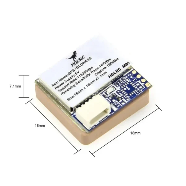 1pcs M80 GPS Mini GPS Module for RC FPV Racing Drone 1