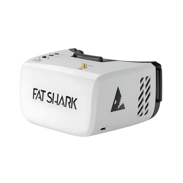FatShark ECHO 5.8G 40CH Best Budget Analog FPV Goggles 4.3 Inch 800*480 16:9 Built-In DVR Battery for RC Drone (Inclusive of European VAT)