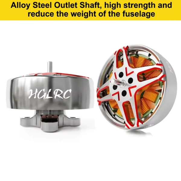 HGLRC SPECTER 1404 2750KV 4-6S Brushless Motor Compatible 2-4inch Propeller for FPV 2inch Cinewhoop 4inch Toothpick Drones 5