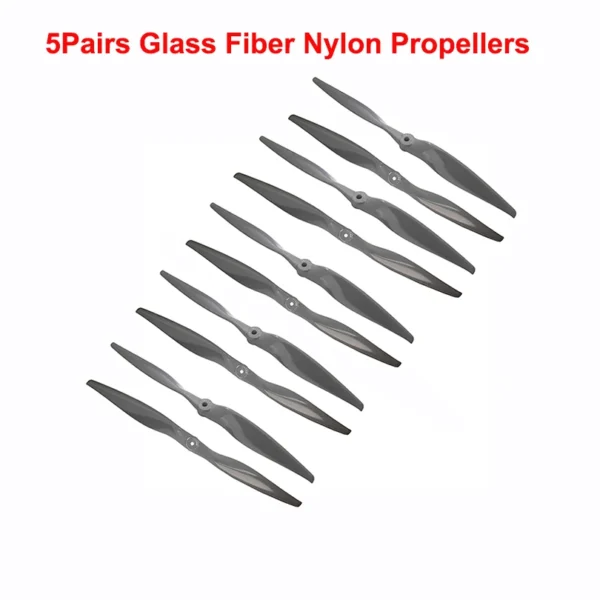 Gemfan 8X6 Inch CW CCW Glass Fiber Nylon Electric Propeller 8060 8x6 9x6 10x5 10x7 13x10 15x10 15x12 16x10 20x13 for RC Airplane 1