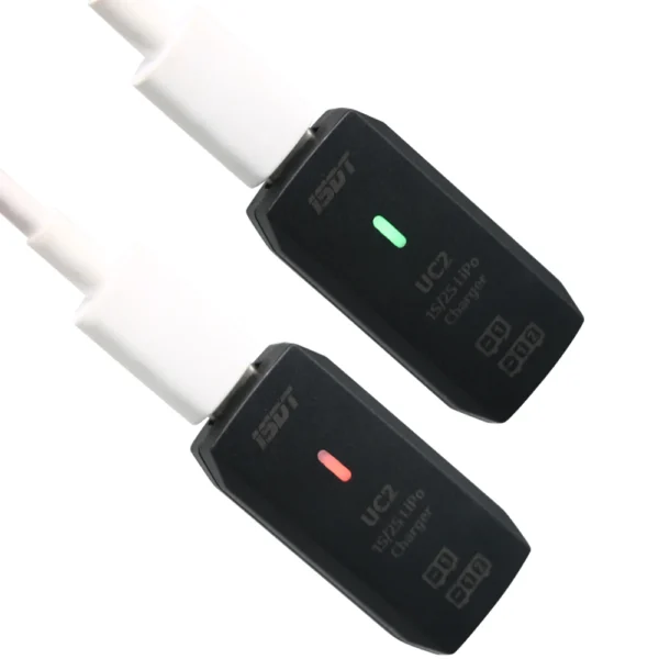 ISDT UC2 1S/2S LiPo Smart Battery Balance Charger USB Type-C Input Port XH2.54 Balance Port Direct Charger 1