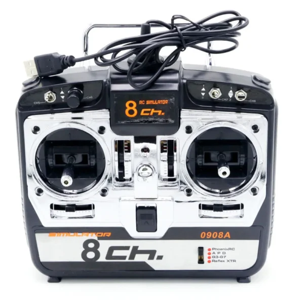 8CH RC Simulator Real Flight Helicopter 3D airplane MultiCopter Quad Simulator JTL0908A for Rc Drone Mode 2 1
