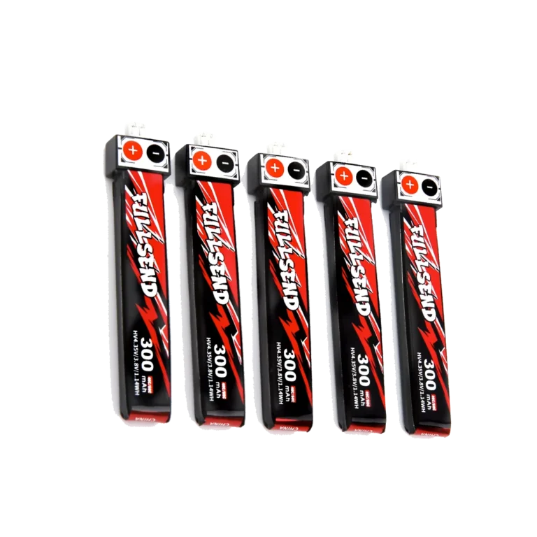 iFlight 5pcs Fullsend 1S HV 300mAh 40C Lipo Battery with JST-PH2.0 Charge Plug for Alpha A65 Tiny Whoop drone part 7