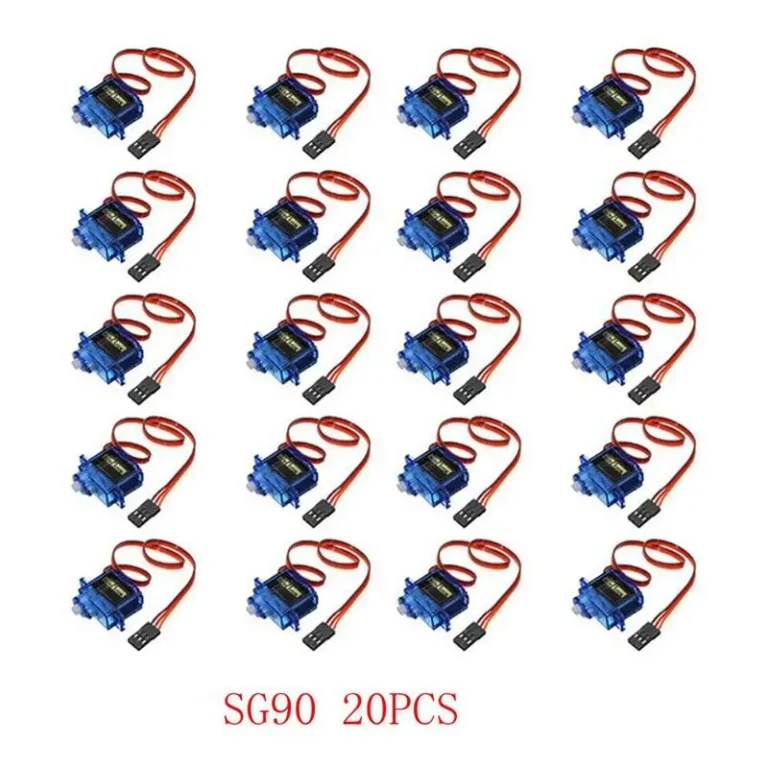 SG90 Mini Gear Micro Servo 9g 1.6KG Mini For RC RC 250 450 Airplane Helicopter Car Vehicle Boat Models Spare Parts 4/5/10/20PCS 1