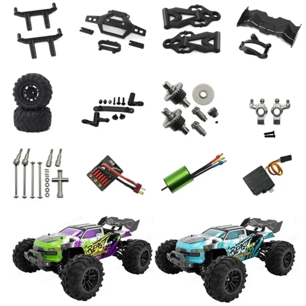 SG116PRO SG116MAX RC Car Metal Upgrade Parts Original Accessories Brushless Motor Gear Drive Shaft Differential Shock Absorber 1