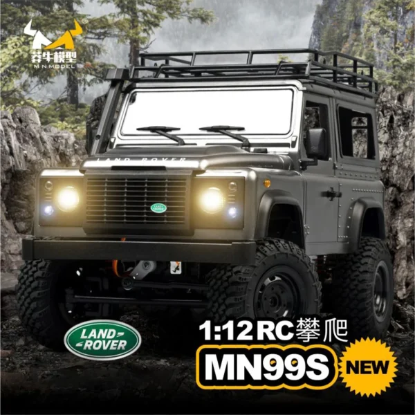 1:12 Scale MN-99S MN-98 RTR Version RC Car 2.4G 4WD RC Rock Crawler D90 Defender Pickup Remote Control Truck MN 99S Toys Gifts 1