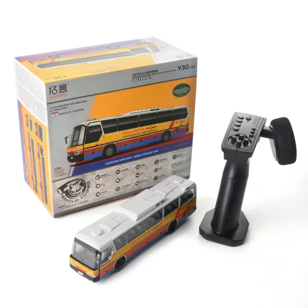 XCRATOYS BFC6120 1/64 Simulation Bus RTR RC Electric Remote Control Model Car Alloy Car Body Adult Children's Toys 1