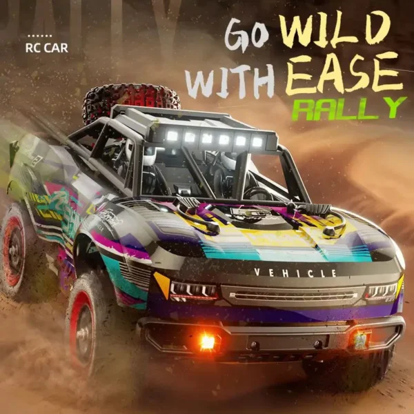 Jjrc C8820 Carbon Brush Full Scale Remote Control Car 4wd Short Truck Off-Road Professional Racing High-Speed Car Adult Rc Toys 1