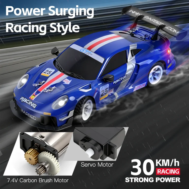 WLtoys 1/28 RC Drifting Car 284191 284019-A Upgraded Gyro 4WD High Speed Radio Control Model 2.4G Drift Racing Vehicle Mini Gift 1
