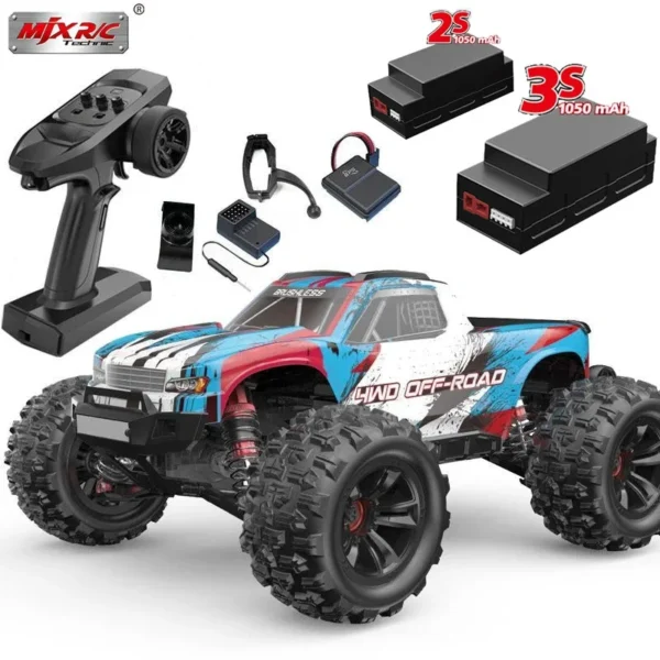 New MJX Hyper Go 16208 3S 1/16 Brushless RC Car Hobby 2.4g Remote Control Pickup Truck Model 4wd High-speed Off-road Boy Gift 1