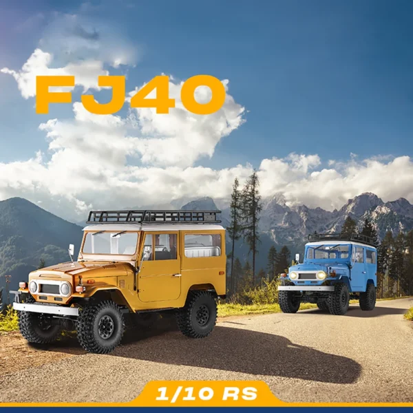 1/10 FJ40 2.4GHz RC Electric Remote Control Model Car Crawler Adult Children's Toys 1