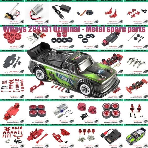 284010-2520 Motor for WLtoys 284010 284131 K969 K989 1/28 RC Car Spare Parts Accessories Accesorios Rc Crawler 1/28 Servo Motor 1