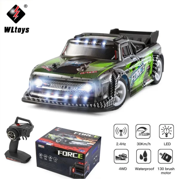 WLtoys 1:28 284131 2.4G Racing Mini RC Car 30KM/H 4WD Electric High Speed Remote Control Drift Toys for Boys Children Gifts 1