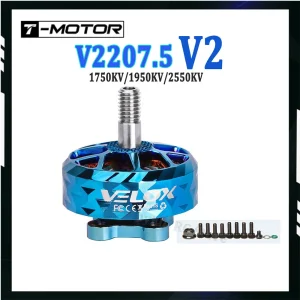 T-MOTOR VELOX VELOCE V2207.5 V2 2550KV 4S 1950KV 1750KV 6S Brushless Motor for RC FPV Racing Freestyle Drones Replacement Parts
