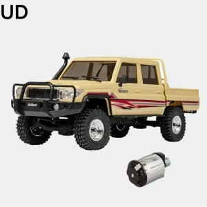1:18 Land Cruiser LC79 Scale Detail RC Crawler 4WD 2.4GHz All-Terrain Slow-Speed Climbing with LED Lights